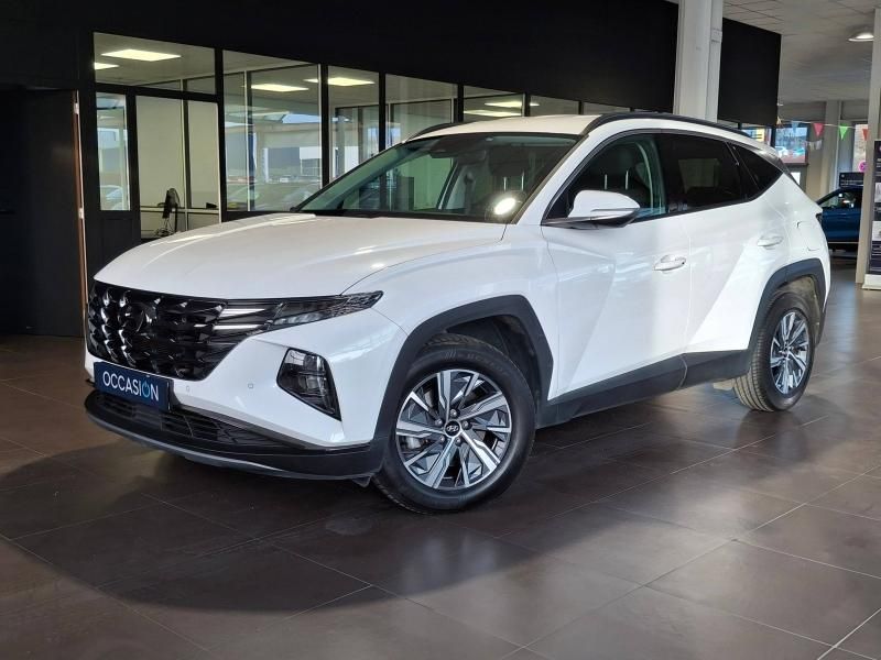Théobald Occasion Hyundai Tucson Hybride Blanc